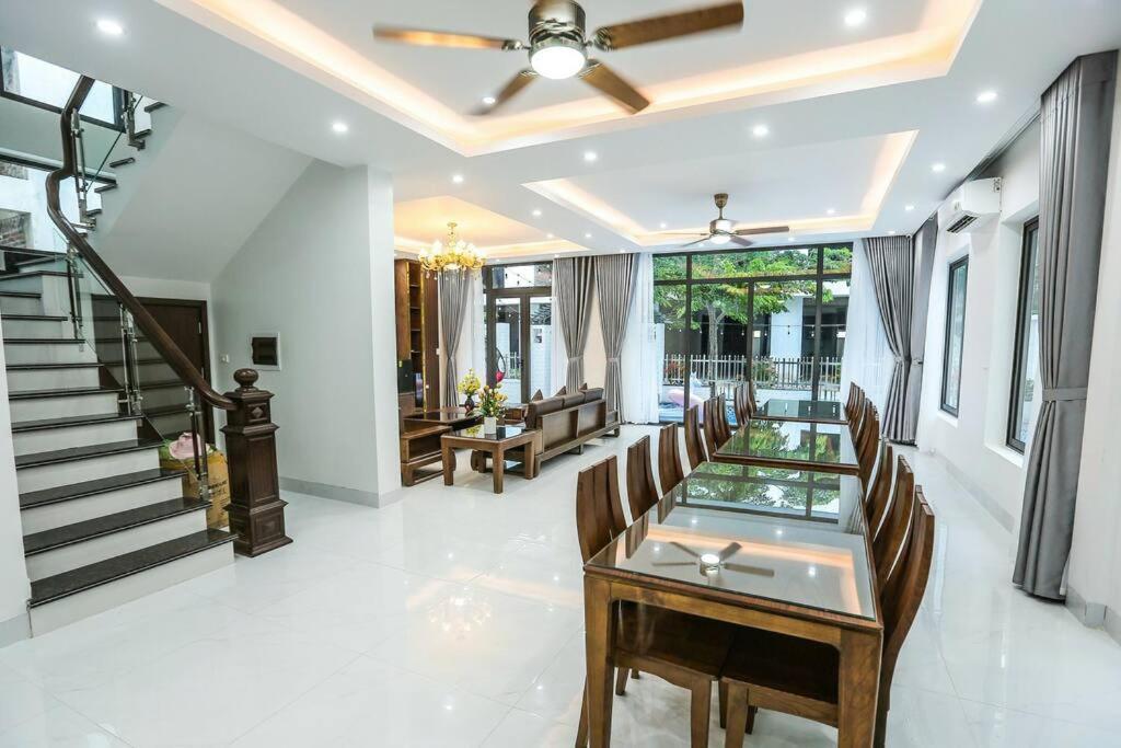 Sea Breeze Villa Flc Sang Trong Gan Bien Co Be Boi سام سون المظهر الخارجي الصورة